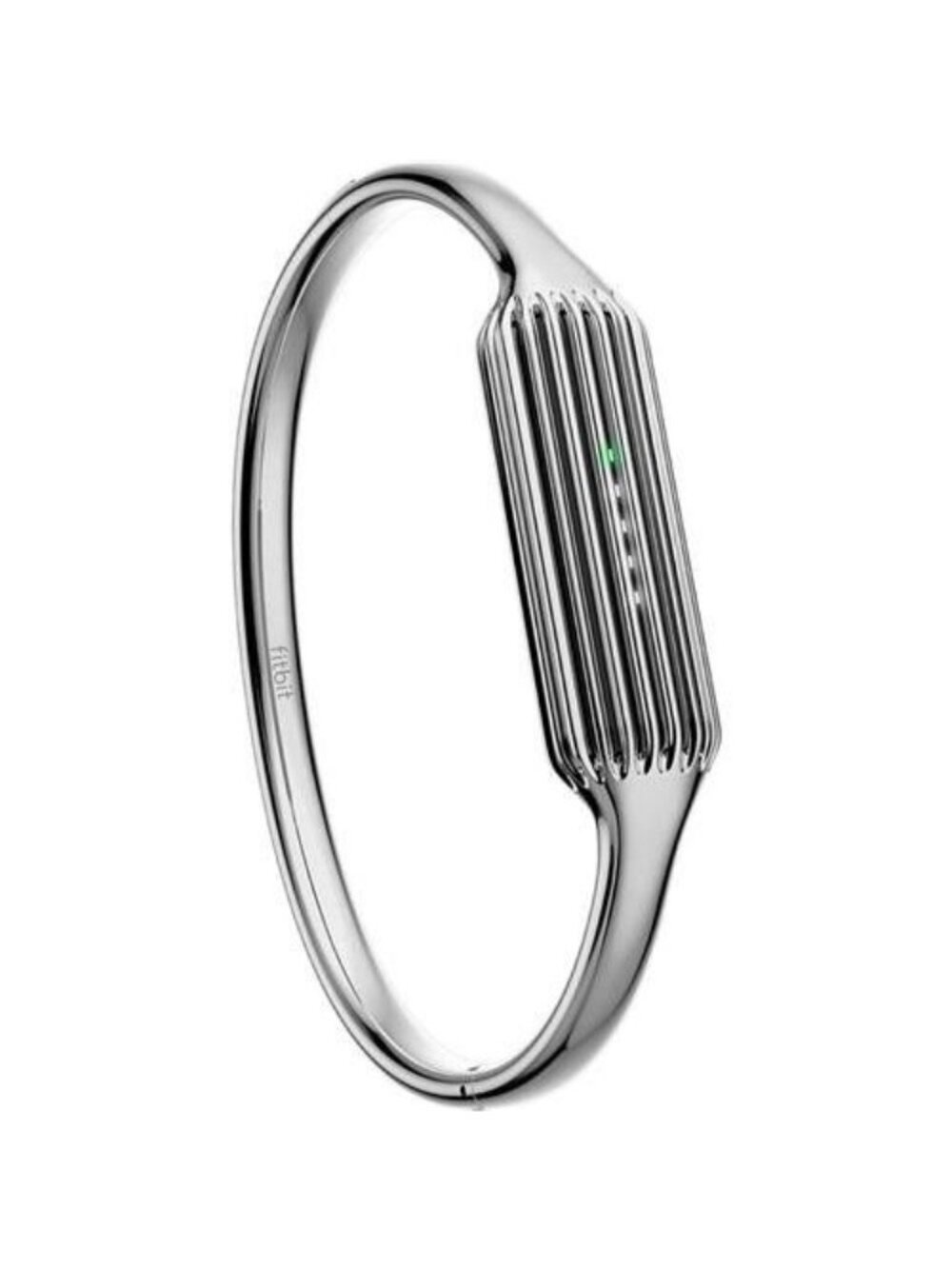 Fitbit Bangle Arm Band for Activity Tracker Large Size Silver for Fitbit Flex 2